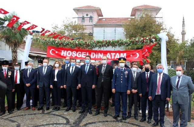 Atatürk’ün Bandırma’ya gelişinin 95. yıldönümü kutlandı