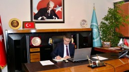 Balıkesir Üniversitesi Senatosu tarafından Mammadagha Safarov için Şükran Beratı verildi