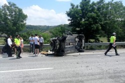 Balıkesir’de trafik kazası 2 kişi yaralı