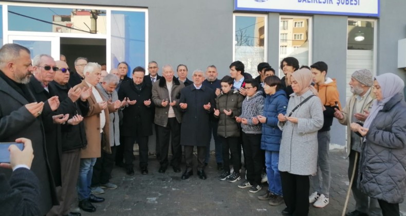 Yeni Dünya Vakfı Balıkesir Şubesi Yeni Binasının Açılışını yaptı