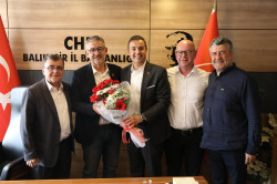 Başkan Ahmet Akın’dan CHP İl Başkanı Erden Köybaşı’na Teşekkür Ziyareti: “Birlikte Kazandık!”