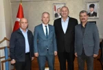 MHP Balıkesir İl Başkanı Niyazi Tunç, Belediye Başkanı Mustafa Göksel’e hayırlı olsun ziyaretinde bulundu
